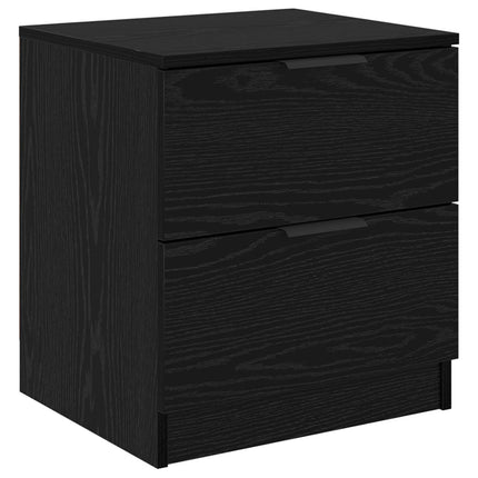 Natskab 2 stk. Sort eg 45 x 39 x 50cm Konstrueret træ