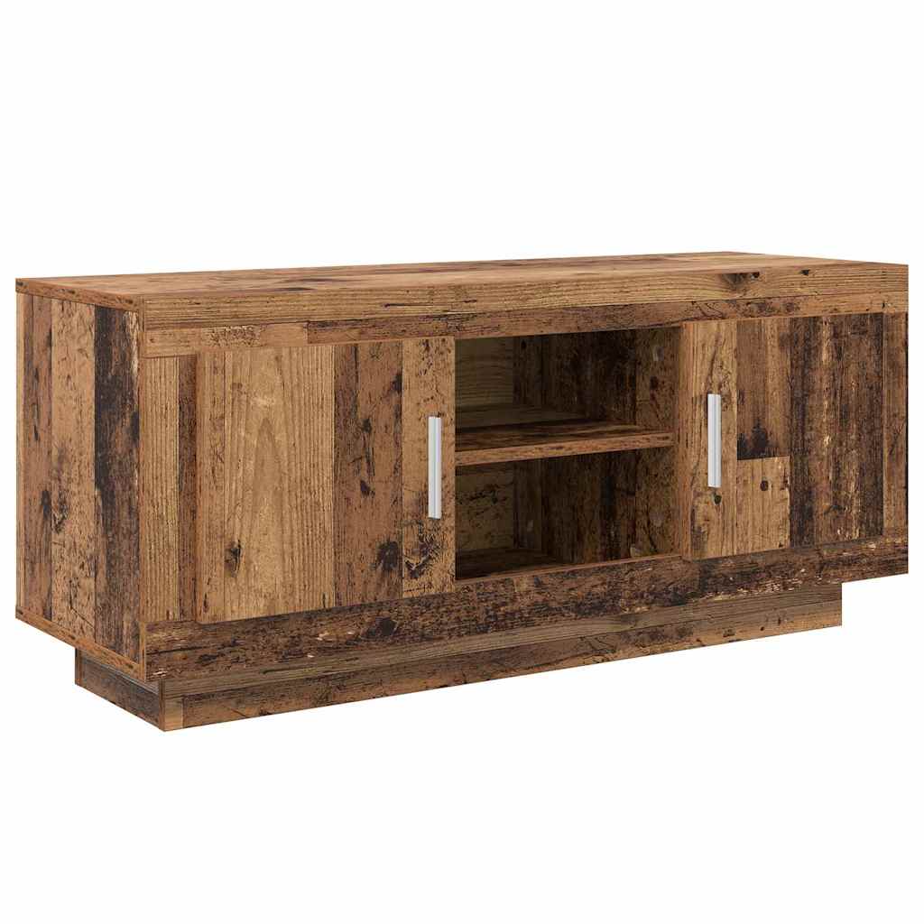 TV-skab Gammelt træ 102 x 35 x 45 cm Konstrueret træ
