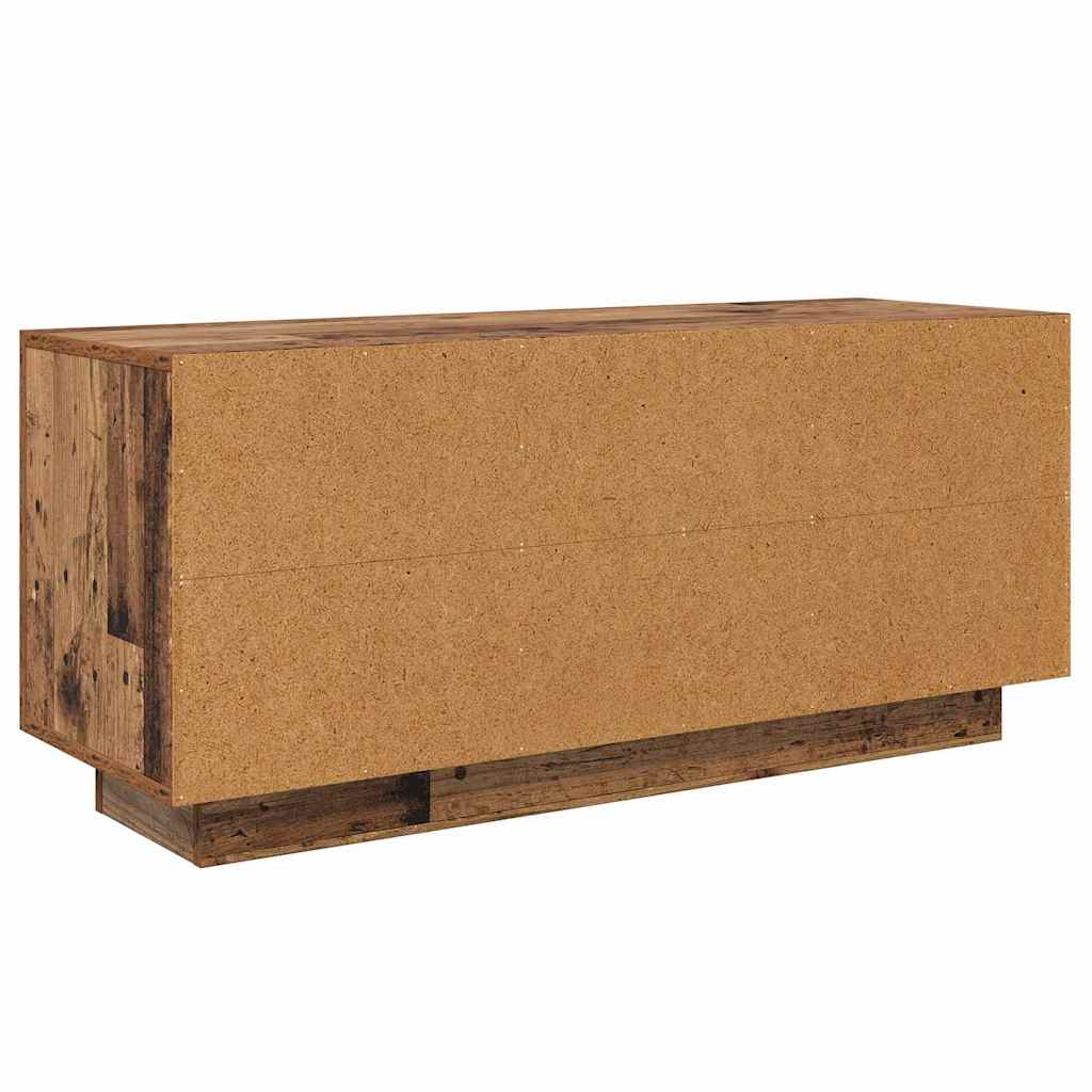 TV-skab Gammelt træ 102 x 35 x 45 cm Konstrueret træ