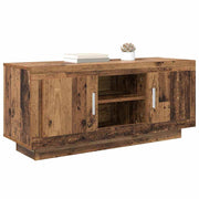 TV-skab Gammelt træ 102 x 35 x 45 cm Konstrueret træ