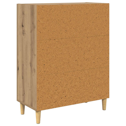 Sideboard Artisan Egetræ 34 x 69,5 x 90 cm Konstrueret træ