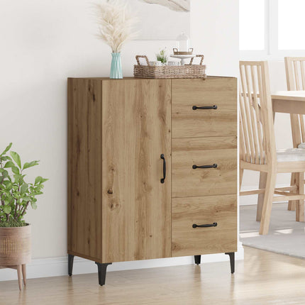 Sideboard Artisan Egetræ 69,5 x 34 x 90 cm Konstrueret træ