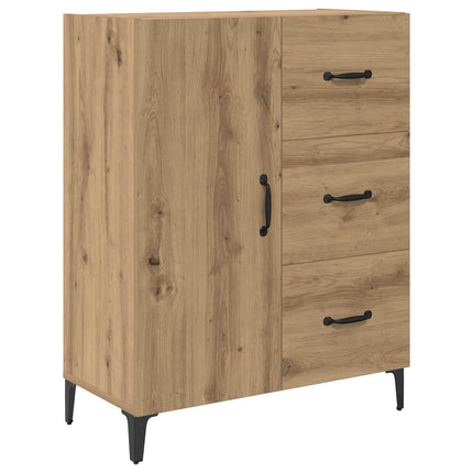 Sideboard Artisan Egetræ 69,5 x 34 x 90 cm Konstrueret træ