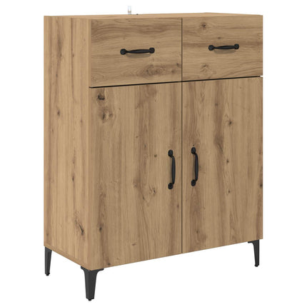 Sideboard Artisan Egetræ 69,5 x 34 x 90 cm Konstrueret træ