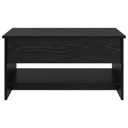 Sofabord Sort eg 80 x 50,5 x 41,5 cm Konstrueret træ