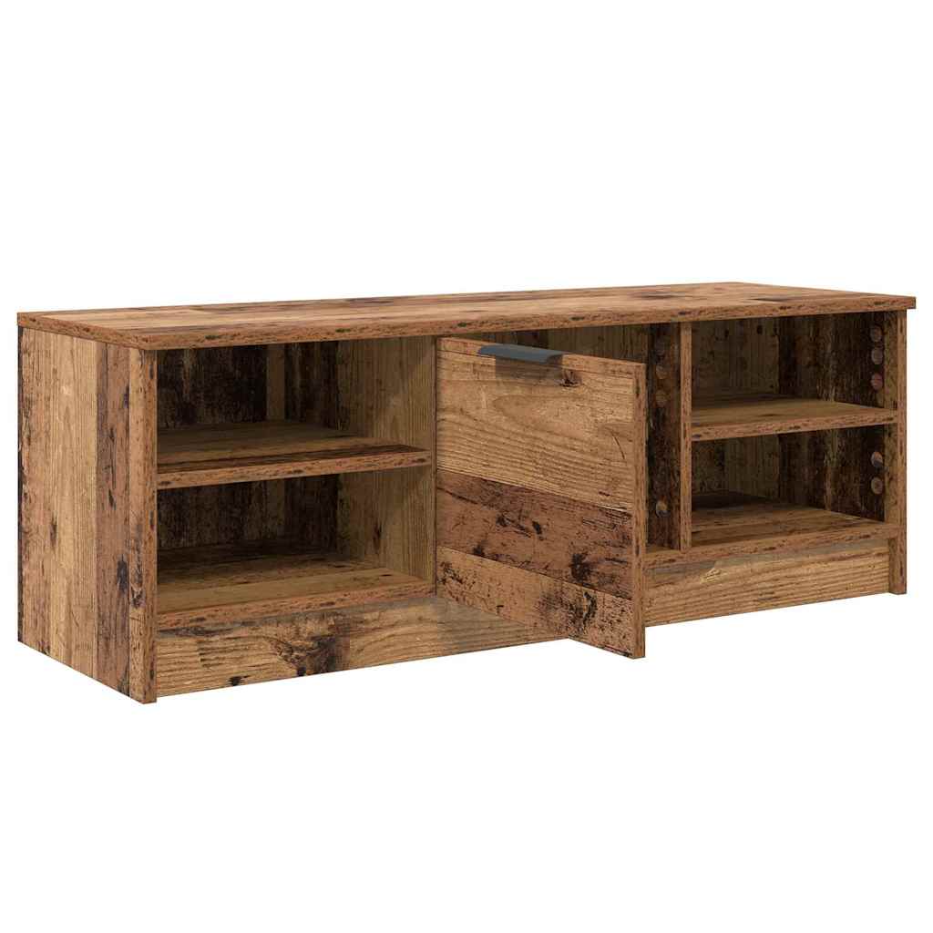 TV-skab Gammelt træ 102 x 35 x 36,5 cm Konstrueret træ