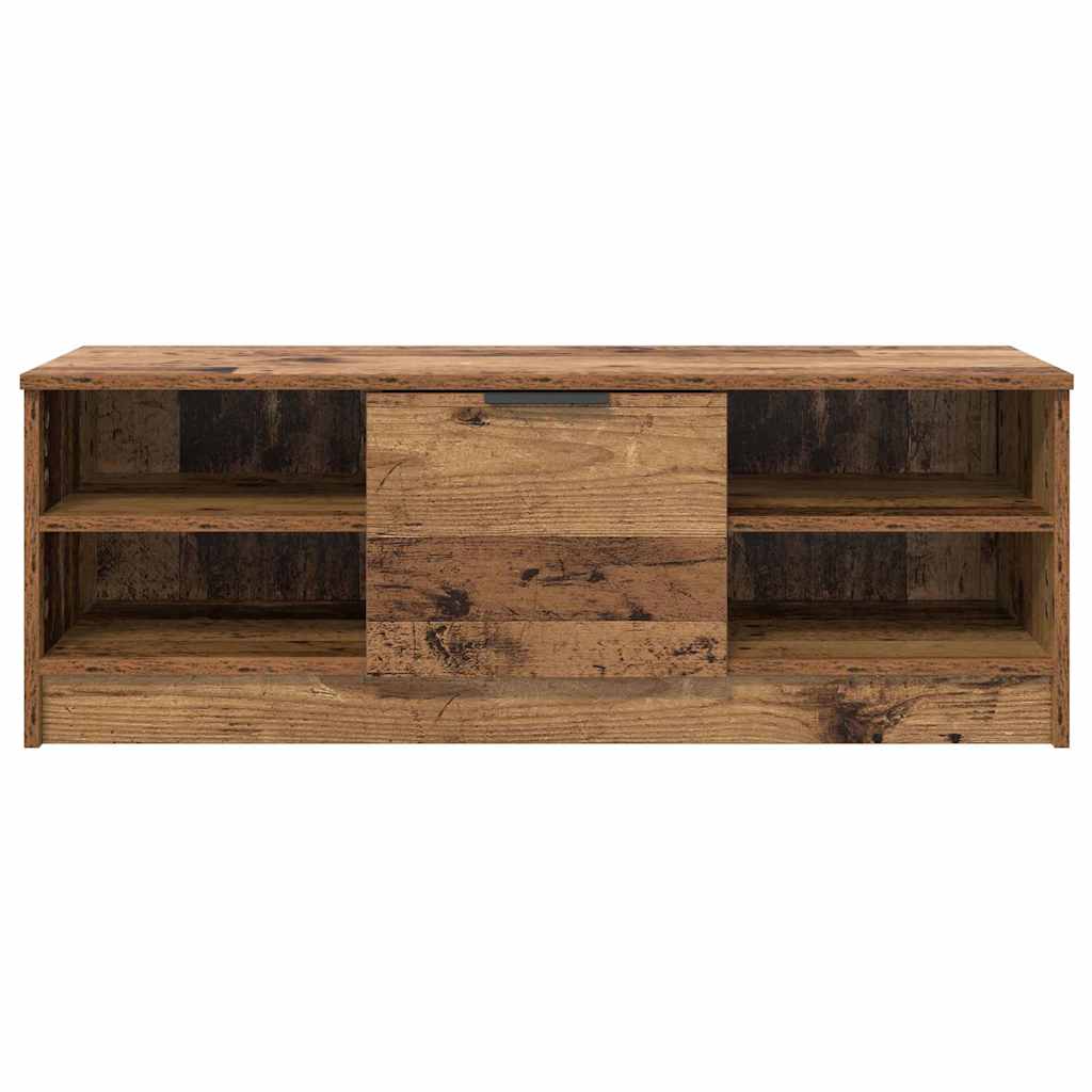 TV-skab Gammelt træ 102 x 35 x 36,5 cm Konstrueret træ
