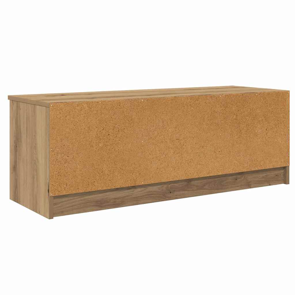 TV-skab Artisan Egetræ 102 x 35 x 36,5 cm Konstrueret træ