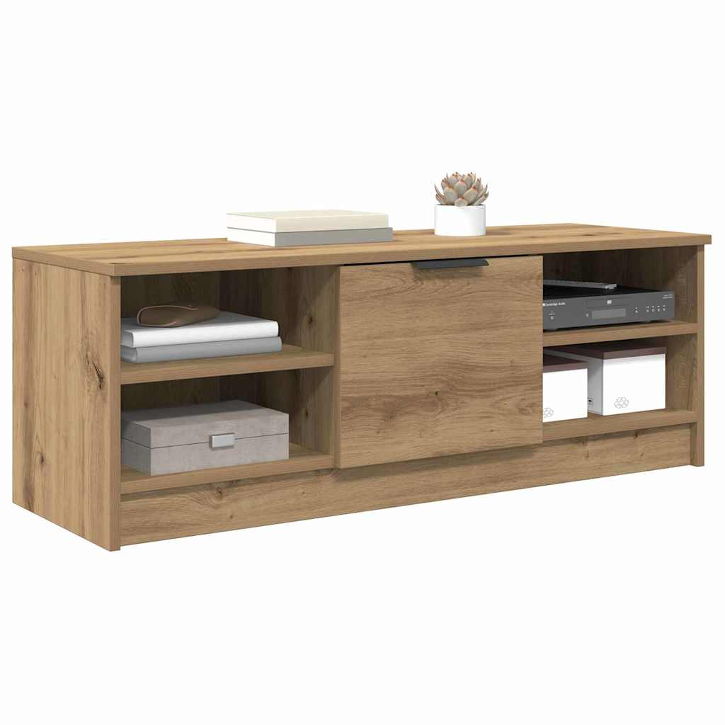 TV-skab Artisan Egetræ 102 x 35 x 36,5 cm Konstrueret træ