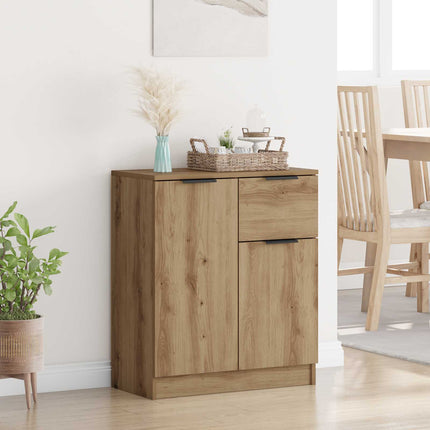 Sideboard Artisan Egetræ 60 x 30 x 70 cm Konstrueret træ