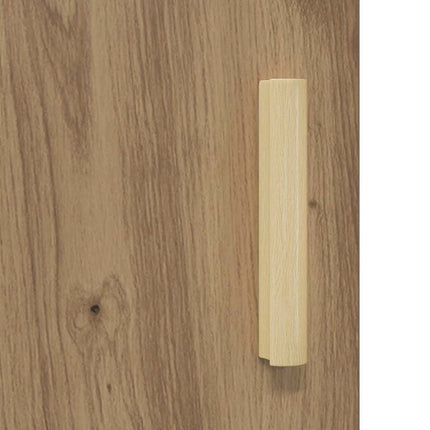 Sideboard Artisan Egetræ 69,5 x 34 x 90 cm Konstrueret træ