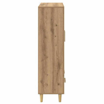 Highboard Artisan Egetræ 70 x 31 x 115 cm Konstrueret træ