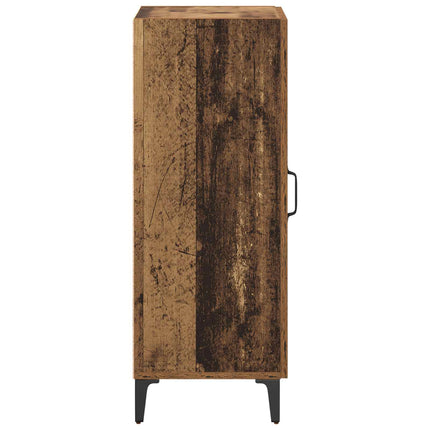 Sideboard Gammelt træ 34,5 x 34 x 90 cm Konstrueret træ