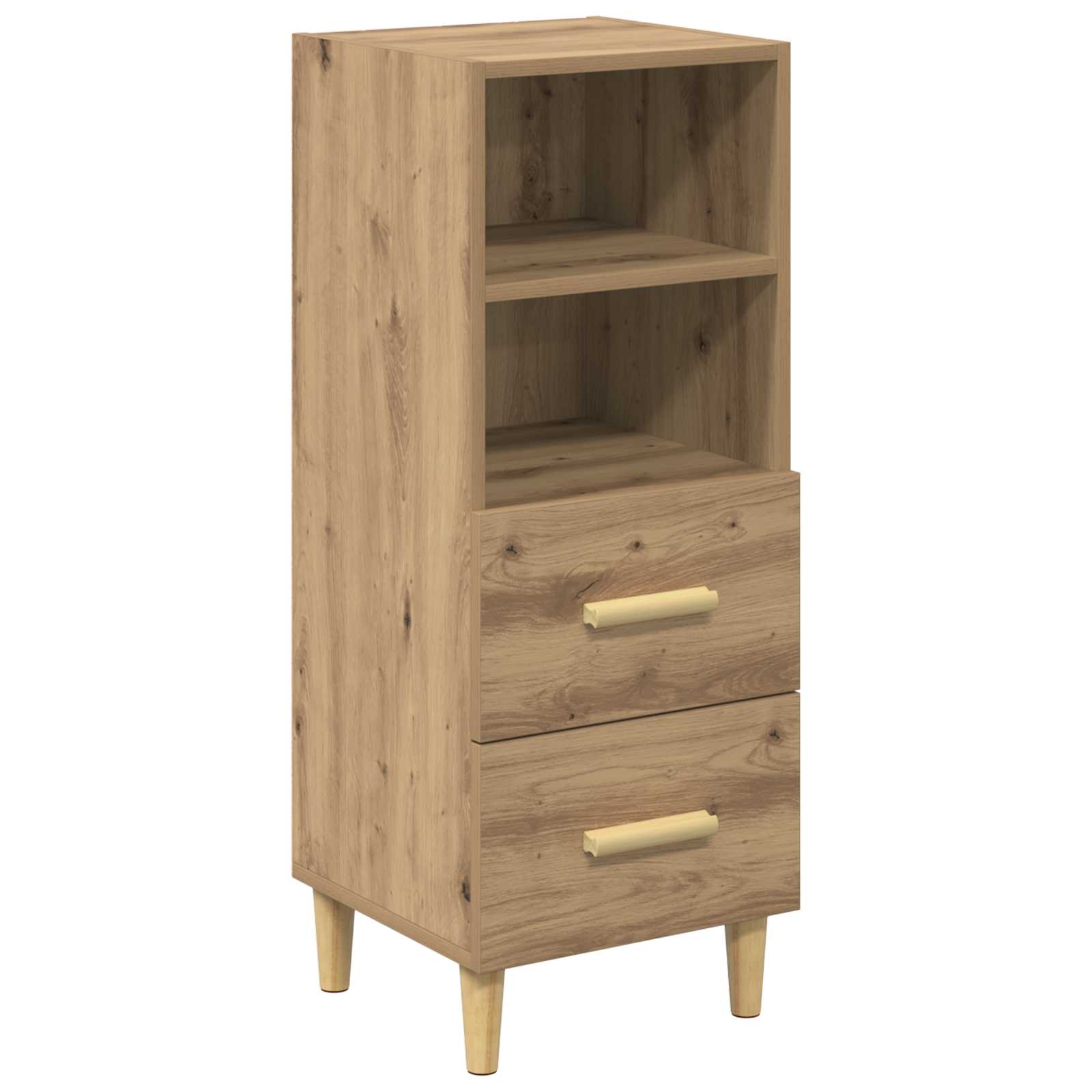 Sideboard artisan eg 34 x 34.5 x 90 cm Konstrueret træ