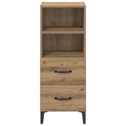 Sideboard artisan eg 34 x 34,5 x 90 cm Konstrueret træ