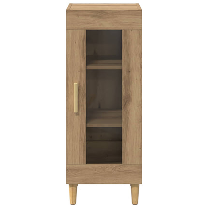 Sideboard Artisan Egetræ 34,5 x 32,5 x 90 cm Konstrueret træ