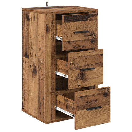 Sideboard Gammelt træ 40 x 33 x 70 cm Konstrueret træ