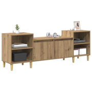 TV-skab Artisan Egetræ 160 x 35 x 55 cm Konstrueret træ
