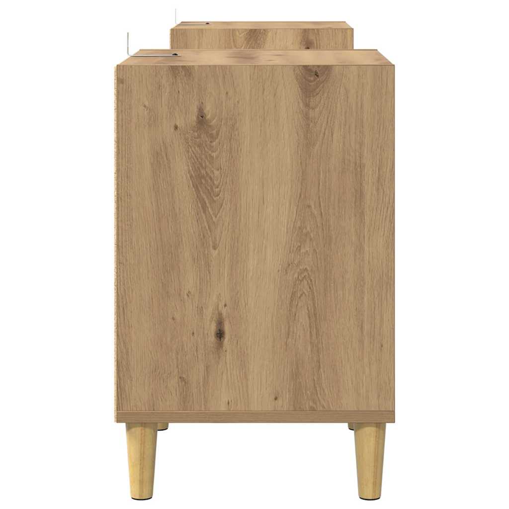 TV-skab Artisan Egetræ 160 x 35 x 55 cm Konstrueret træ
