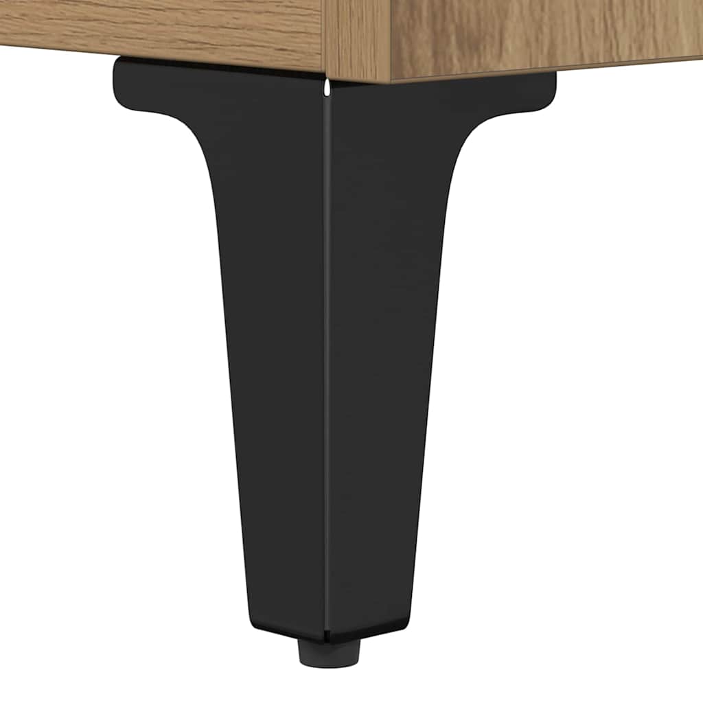 Sofabord Artisan Egetræ 90 x 49 x 45 cm Konstrueret træ