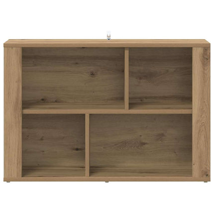 Sideboard Artisan Egetræ 80 x 30 x 53 cm Konstrueret træ