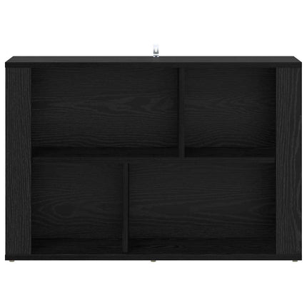 Sideboard Sort eg 80 x 30 x 53 cm Konstrueret træ