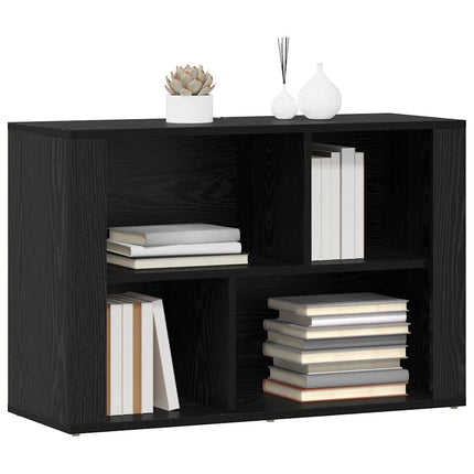 Sideboard Sort eg 80 x 30 x 53 cm Konstrueret træ