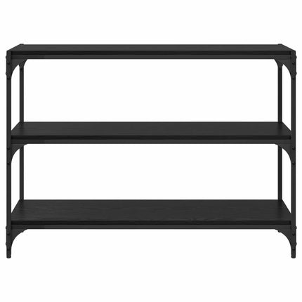 Bogskab Sort eg 100 x 33 x 70,5 cm Ingeniørt træ og jern