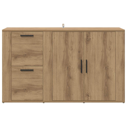 Sideboard Artisan Egetræ 100 x 33 x 59.5 cm Konstrueret træ