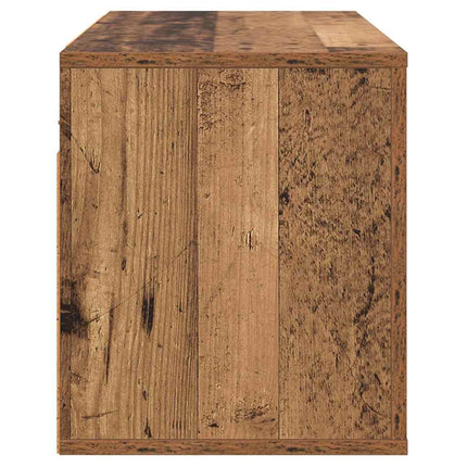 Vægmonteret TV Skab Vægmonteret Gammelt træ 80 x 34,5 x 40 cm