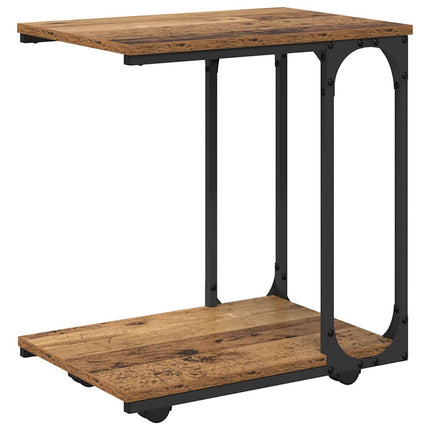 Sidebord Gammelt træ 50 x 35 x 55.5 cm Konstrueret træ