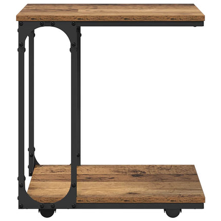 Sidebord Gammelt træ 50 x 35 x 55.5 cm Konstrueret træ