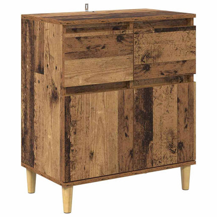 Sideboard Gammelt træ 60 x 35 x 70 cm Konstrueret træ