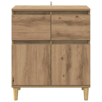 Sideboard Artisan Egetræ 60 x 35 x 70 cm Konstrueret træ