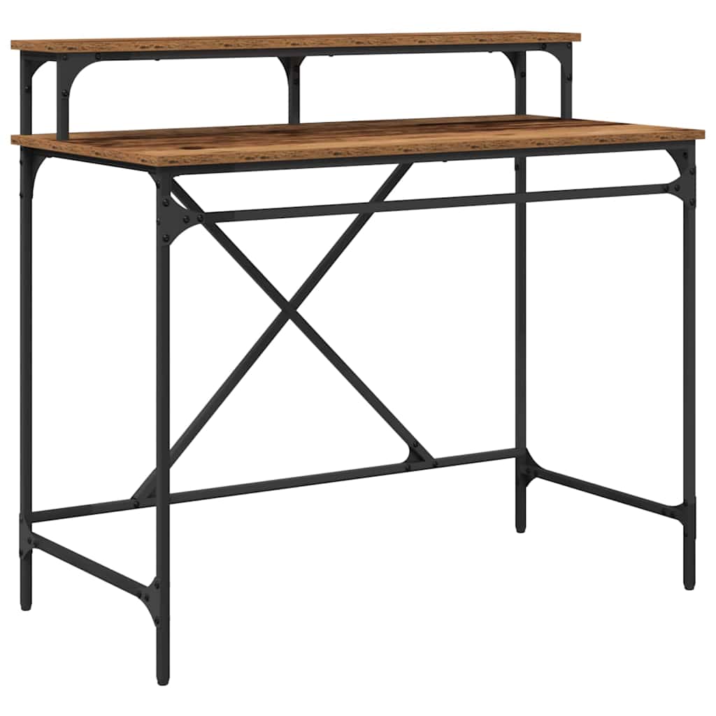 Bord Gammelt træ 100 x 50 x 90 cm Konstrueret træ