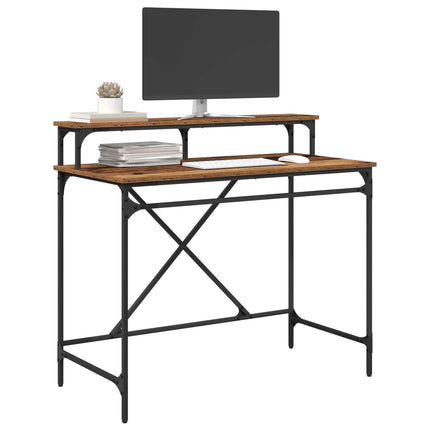Bord Gammelt træ 100 x 50 x 90 cm Konstrueret træ