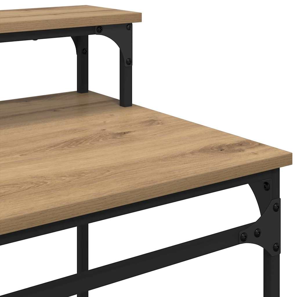 Bord Artisan Egetræ 100 x 50 x 90 cm Konstrueret træ