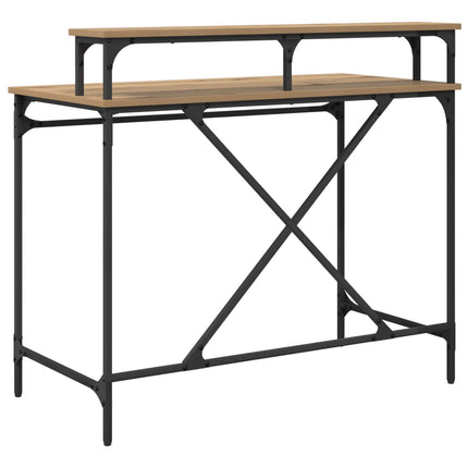 Bord Artisan Egetræ Konstrueret træ 100 x 50 x 90 cm