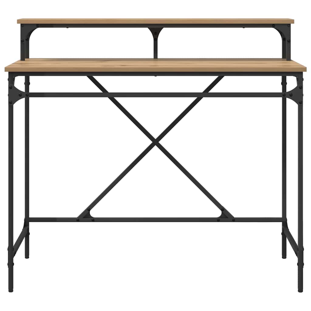 Bord Artisan Egetræ 100 x 50 x 90 cm Konstrueret træ