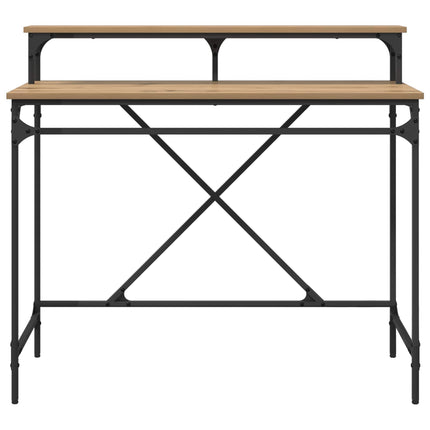 Bord Artisan Egetræ Konstrueret træ 100 x 50 x 90 cm