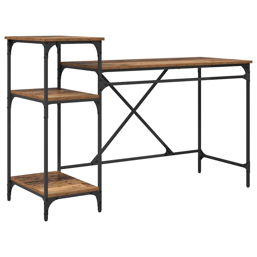 Bord Gammelt træ 135 x 50 x 90 cm Konstrueret træ