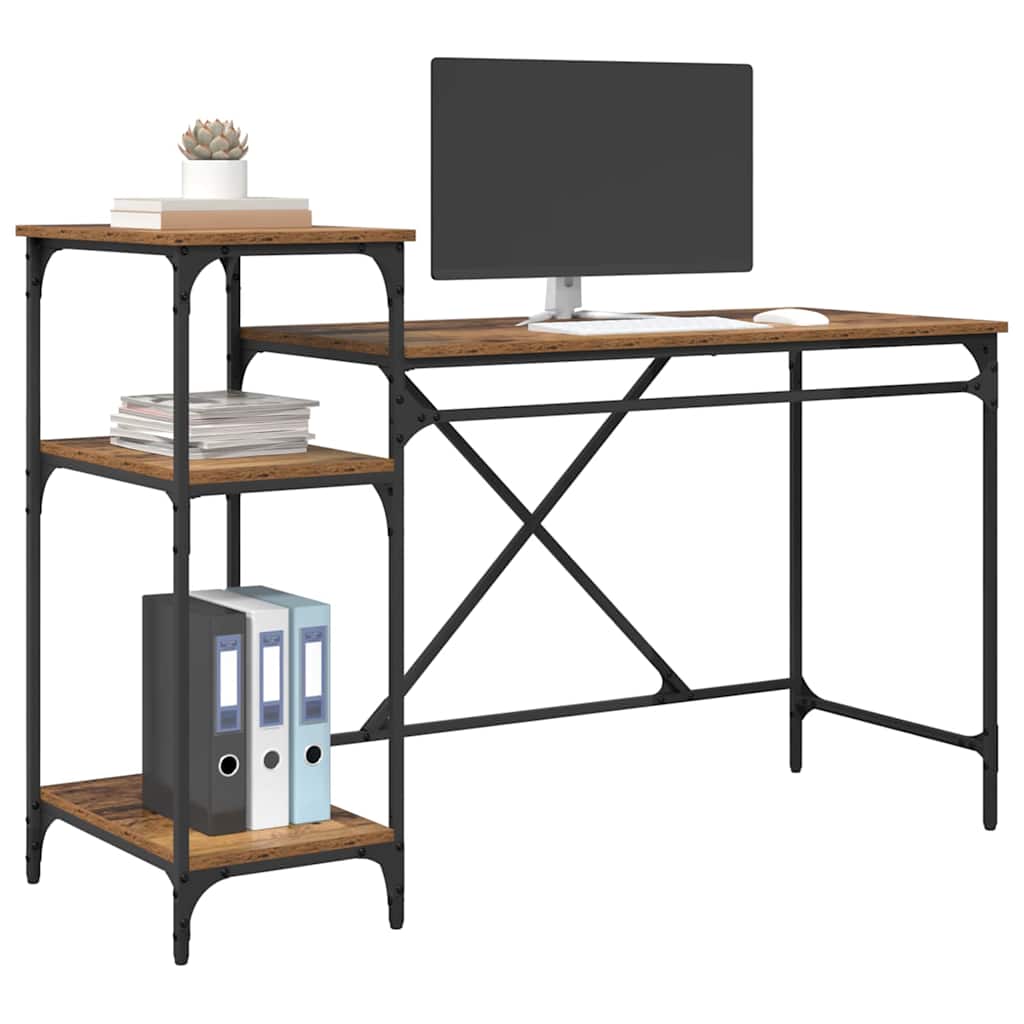 Bord Gammelt træ 135 x 50 x 90 cm Konstrueret træ