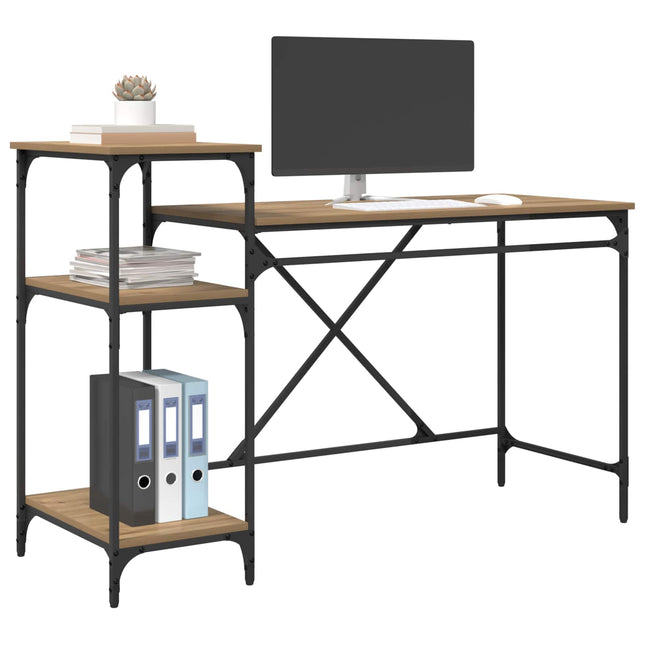 Bord Artisan Egetræ 135 x 50 x 90 cm Konstrueret træ