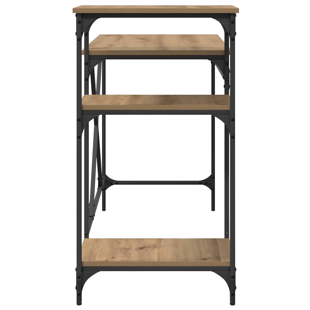 Bord Artisan Egetræ 135 x 50 x 90 cm Konstrueret træ