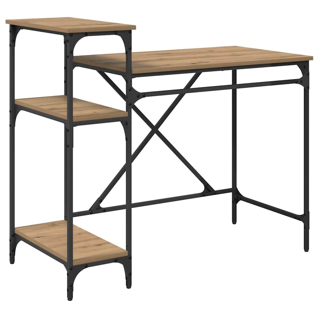 Bord Artisan Egetræ 105 x 50 x 90 cm Konstrueret træ