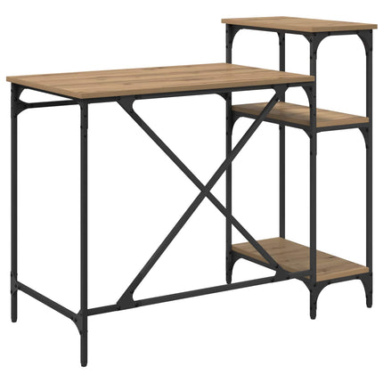 Bord Artisan Egetræ Konstrueret træ 105 x 50 x 90 cm