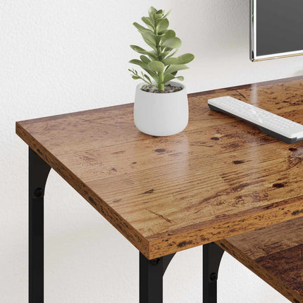 TV-skab Gammelt træ 102 x 35 x 45,5 cm Ingeniørt træ og jern