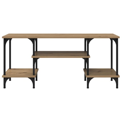 TV-skab 102 x 35 x 45,5 cm Artisan Egetræ Ingeniørt træ og jern