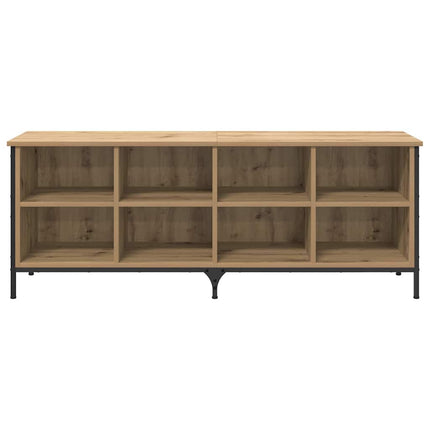 Sko skab 131 x 35 x 50 cm Ingeniørt træ og jern Artisan-eg