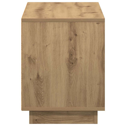 TV-skab 102 x 35 x 45 cm Artisan Egetræ Konstrueret træ